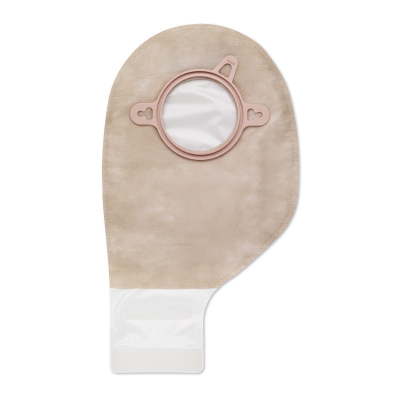 SACCA APERTA PER ILEOSTOMIA CON CHIUSURA INTEGRATA LOCK'N ROLL OPACA CON VELCRO CONFORM2 45MM 30 PEZZI+30COPRIFILTRI