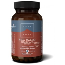 TERRANOVA RISO ROSSO FERMENTATO COMPLEX 50 CAPSULE VEGETALI SENZA MONACOLINA E STATINA