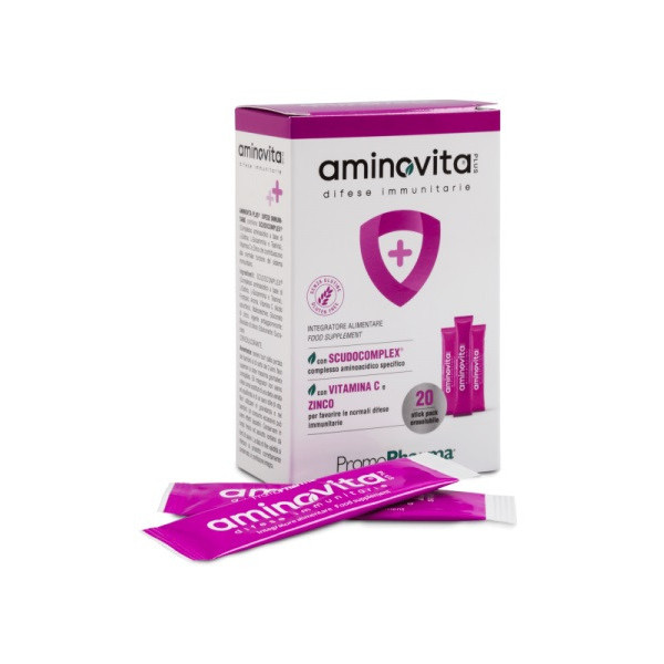AMINOVITA PLUS DIFESE IMMUNITARIE 20 STICK PACK X 2,5 G