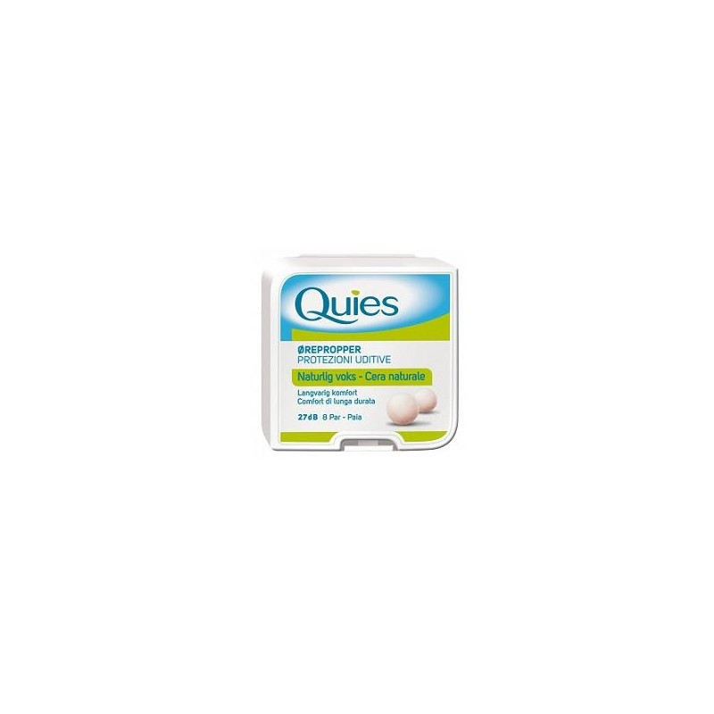 TAPPO AURICOLARE QUIES CERA 8 PAIA TAPPO AURICOLARE QUIES CERA 8 PAIA