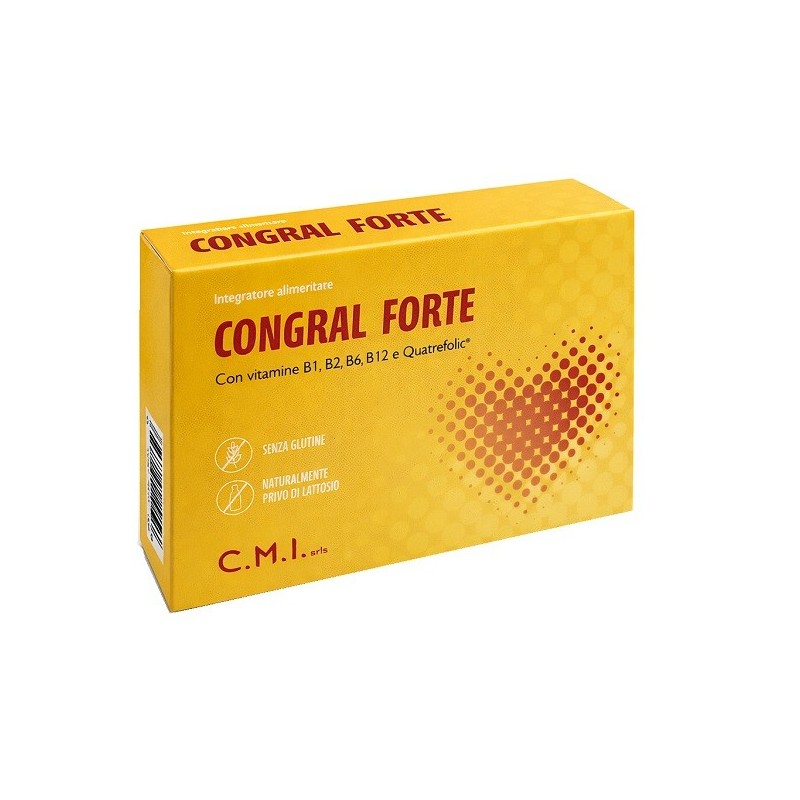 CONGRAL FORTE 30 CAPSULE 500 MG SENZA GLUTINE NATURALMENTE PRIVO DI LATTOSIO