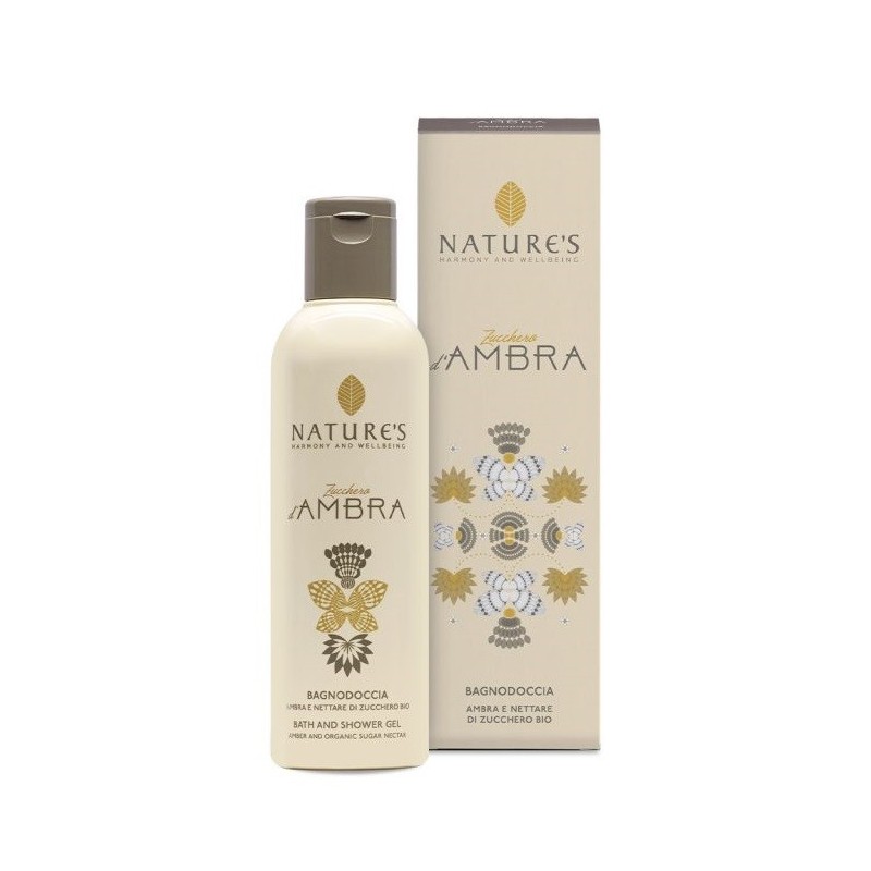 NATURE'S ZUCCHERO AMBRA BAGNO DOCCIA 200 ML