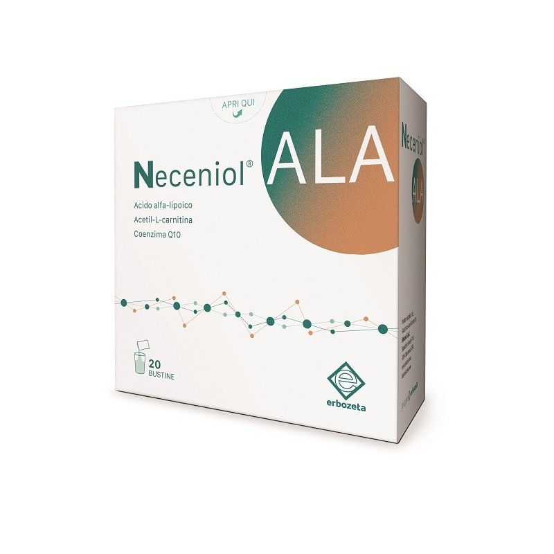 NECENIOL ALA 20 BUSTINE CON EDULCORANTI SENZA GLUTINE NATURALMENTE PRIVO DI LATTOSIO