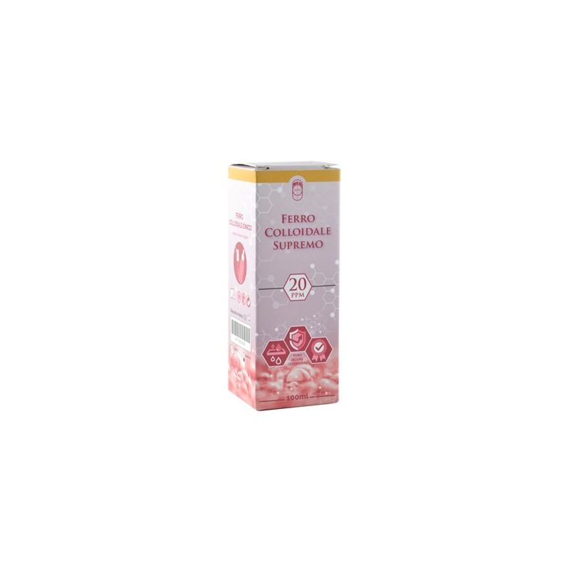 SPRAY FERRO COLLOIDALE SUPREMO 20PPM 100 ML