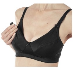 MAMMY REGGISENO MICROFIBRA ALLATTAMENTO BLACK 4C
