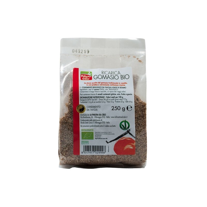 RICARICA GOMASIO BIO 250 G