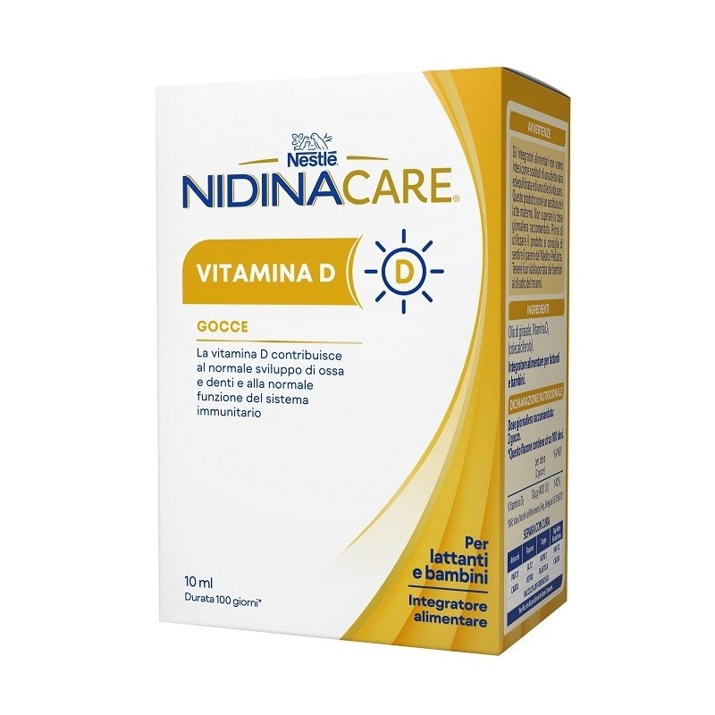 NIDINACARE VITAMINA D 10 ML