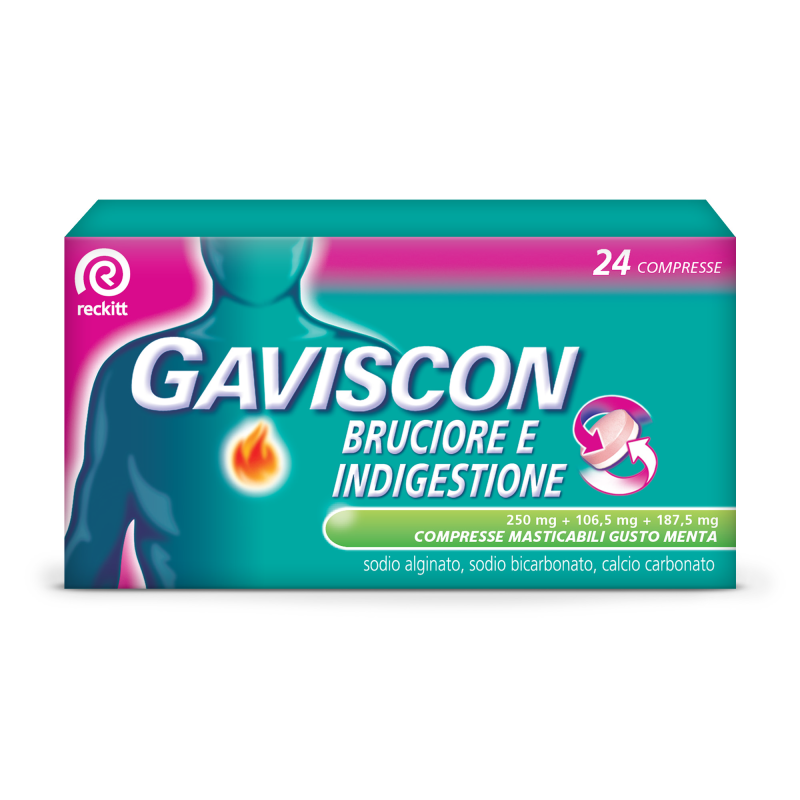 GAVISCON BRUCIORE IND*24CPR ME GAVISCON BRUCIORE IND*24CPR ME