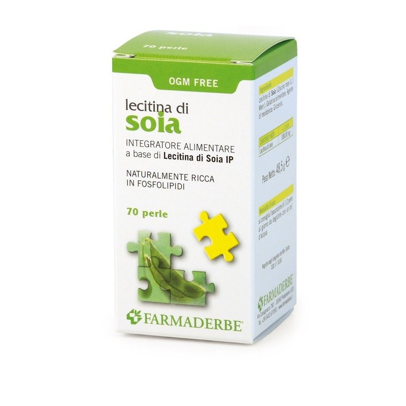 LECITINA DI SOIA 70 PERLE LECITINA DI SOIA 70 PERLE