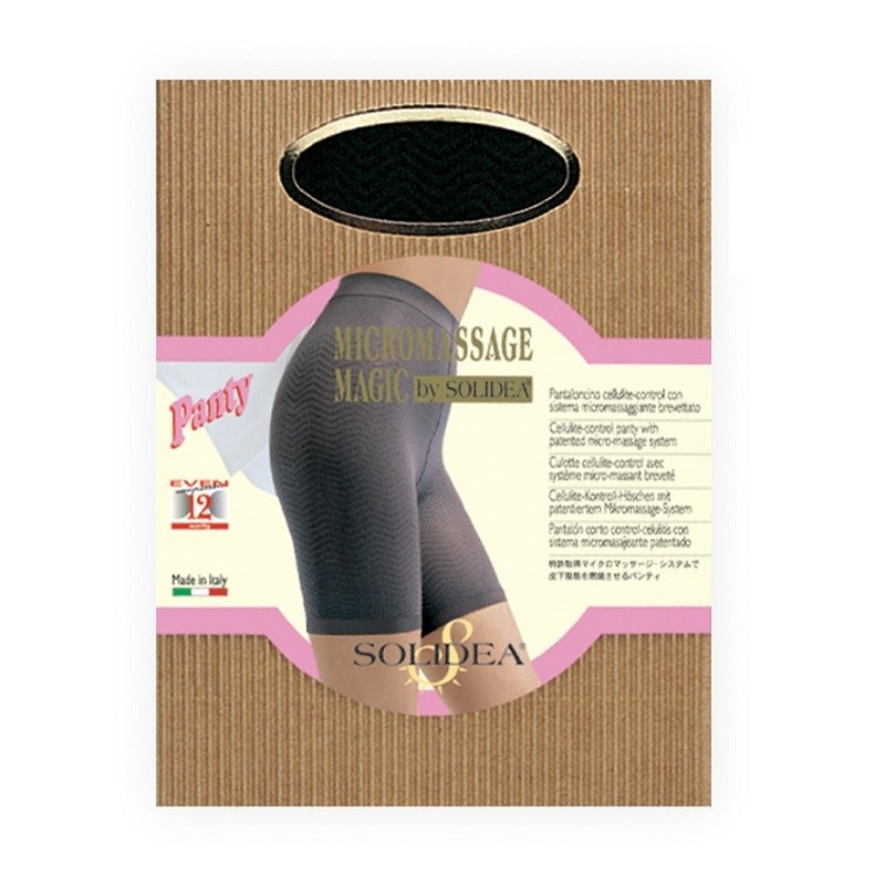 PANTY PANTALOCINO MICROMASSAGGIANTE NERO 4X
