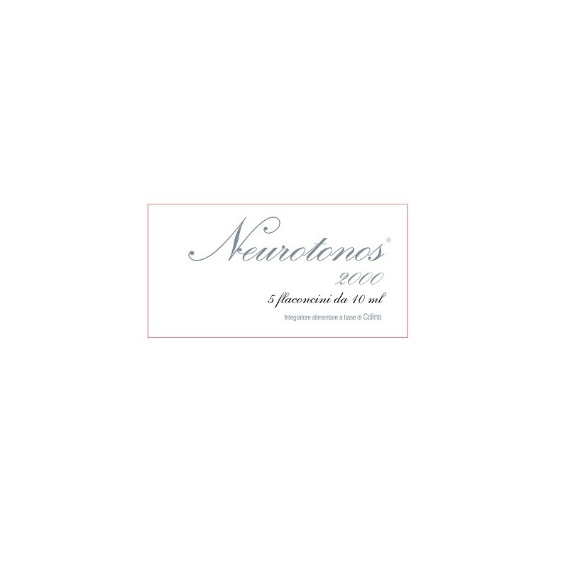 NEUROTONOS 2000 5 FLACONCINI 10 ML NEUROTONOS 2000 5 FLACONCINI 10 ML