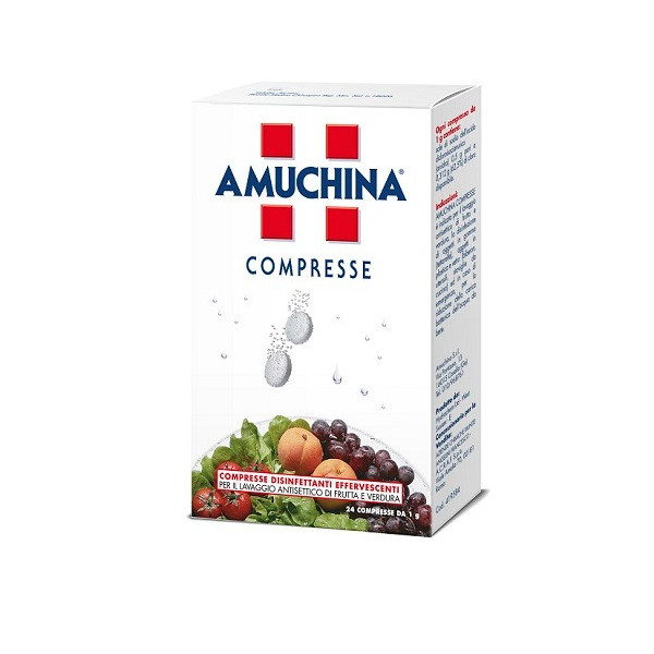 AMUCHINA COMPRESSE 1 G 24 PEZZI
