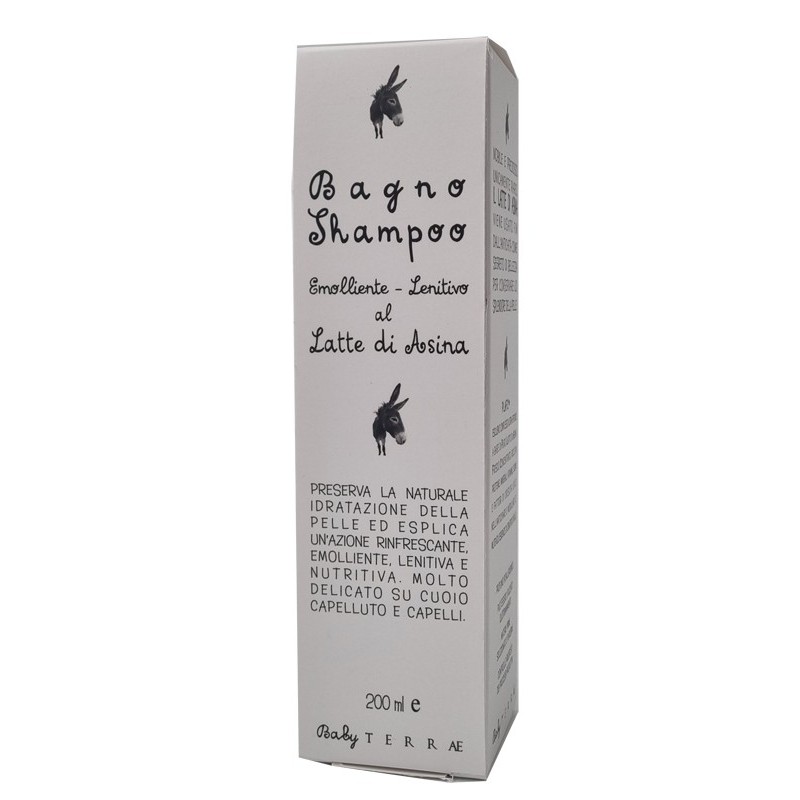 BABY TERRAE BAGNO SHAMPOO AL LATTE DI ASINA 200 ML