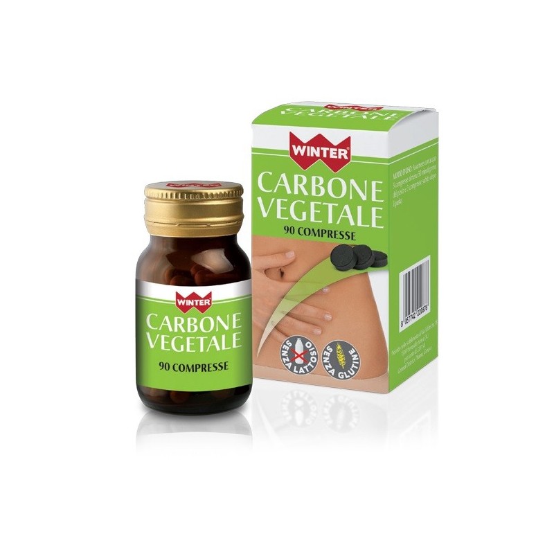 WINTER CARBONE VEGETALE 90 COMPRESSE