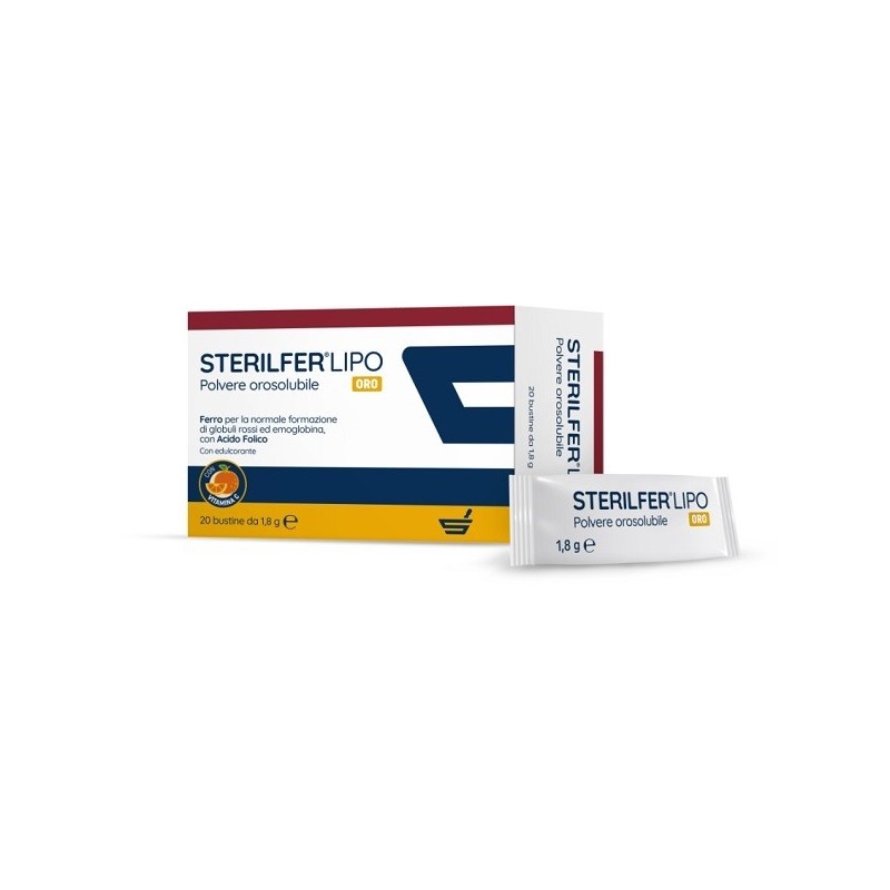 STERILFER LIPO ORO 20 BUSTINE