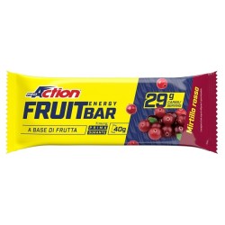 PROACTION FRUIT BAR BARRETTA ENERGETICA AL MIRTILLO ROSSO 40 G