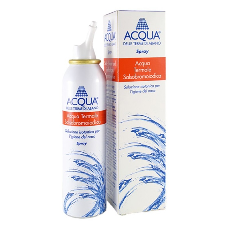 ACQUA DELLE TERME DI ABANO ISOTONICA SPRAY IRRIGAZIONE NASALE 125 ML ACQUA DELLE TERME DI ABANO ISOTONICA SPRAY IRRIGAZIONE NASALE 125 ML