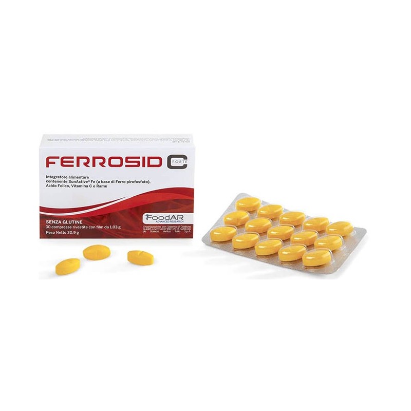 FERROSID C FORTE 30 COMPRESSE FERROSID C FORTE 30 COMPRESSE