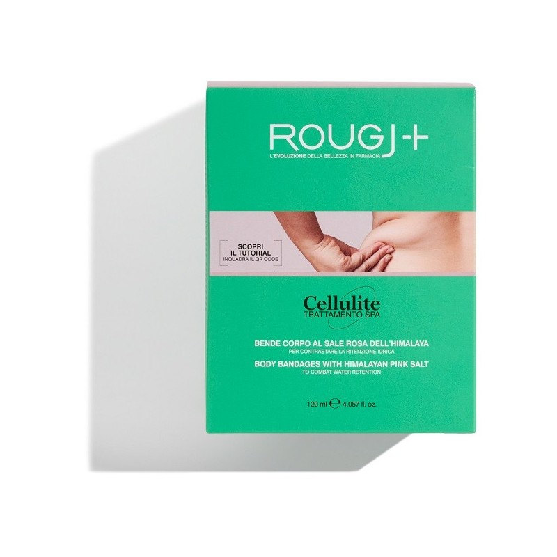 ROUGJ CELLULITE TRATTAMENTO SPA BENDE CORPO AL SALE ROSA DELL'HIMALAYA 2 PEZZI 120 ML ROUGJ CELLULITE TRATTAMENTO SPA BENDE CORPO AL SALE ROSA DELL'HIMALAYA 2 PEZZI 120 ML