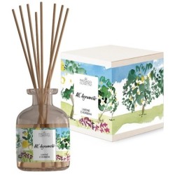 PAESAGGI OLFATTIVI ALL'AGRUMETO LIMONE E VERBENA DIFFUSORE D'AMBIENTE CON BASTONCINI 120 ML