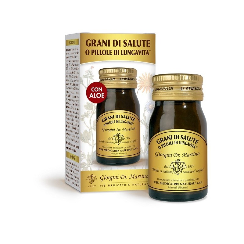 GRANI DI SALUTE O PILLOLE DI LUNGA VITA 30 G GRANI DI SALUTE O PILLOLE DI LUNGA VITA 30 G