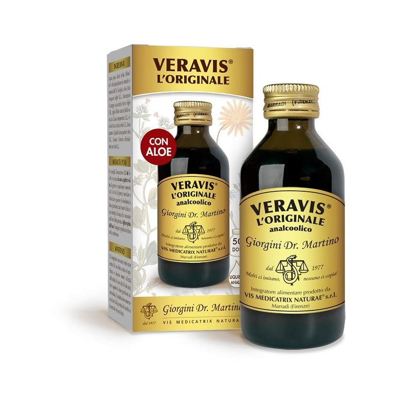 VERAVIS L'ORIGINALE LIQUIDO ANALCOLICO 100 ML VERAVIS L'ORIGINALE LIQUIDO ANALCOLICO 100 ML