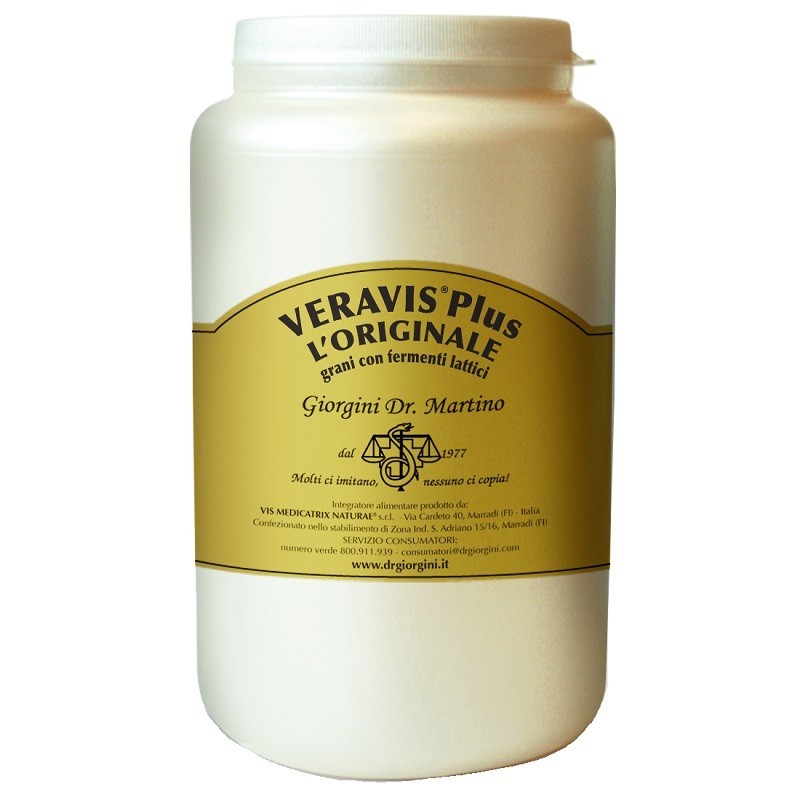 VERAVIS PLUS L'ORIGINALE GRANI CON FERMENTI LATTICI 1 KG VERAVIS PLUS L'ORIGINALE GRANI CON FERMENTI LATTICI 1 KG
