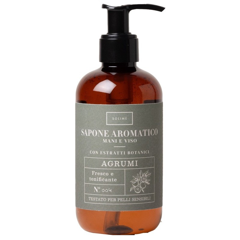SAPONE AROMATICO MANI E VISO AGRUMI 004 250 ML SAPONE AROMATICO MANI E VISO AGRUMI 004 250 ML