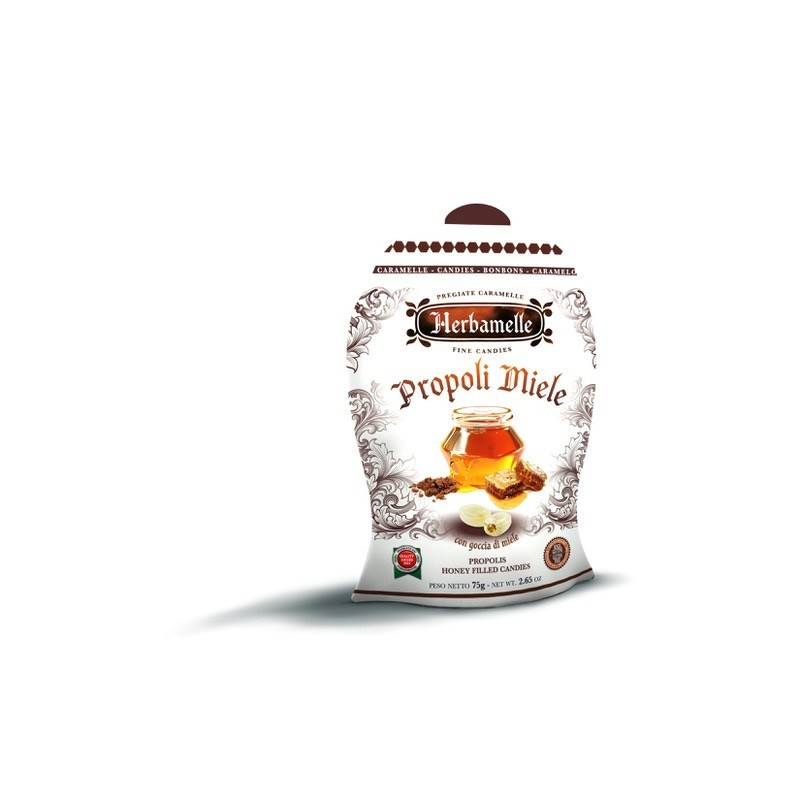HERBAMELLE CARAMELLE MIELE PROPOLI 75 G