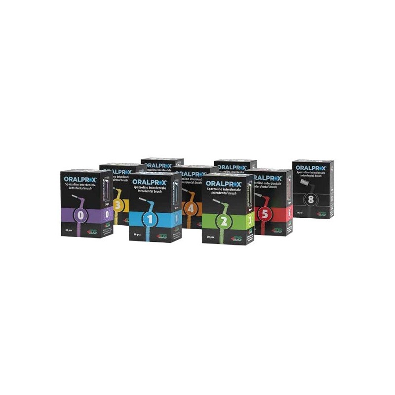 ORALPROX SCOVOLINO BLISTER 6 PEZZI MISURA 0 ORALPROX SCOVOLINO BLISTER 6 PEZZI MISURA 0