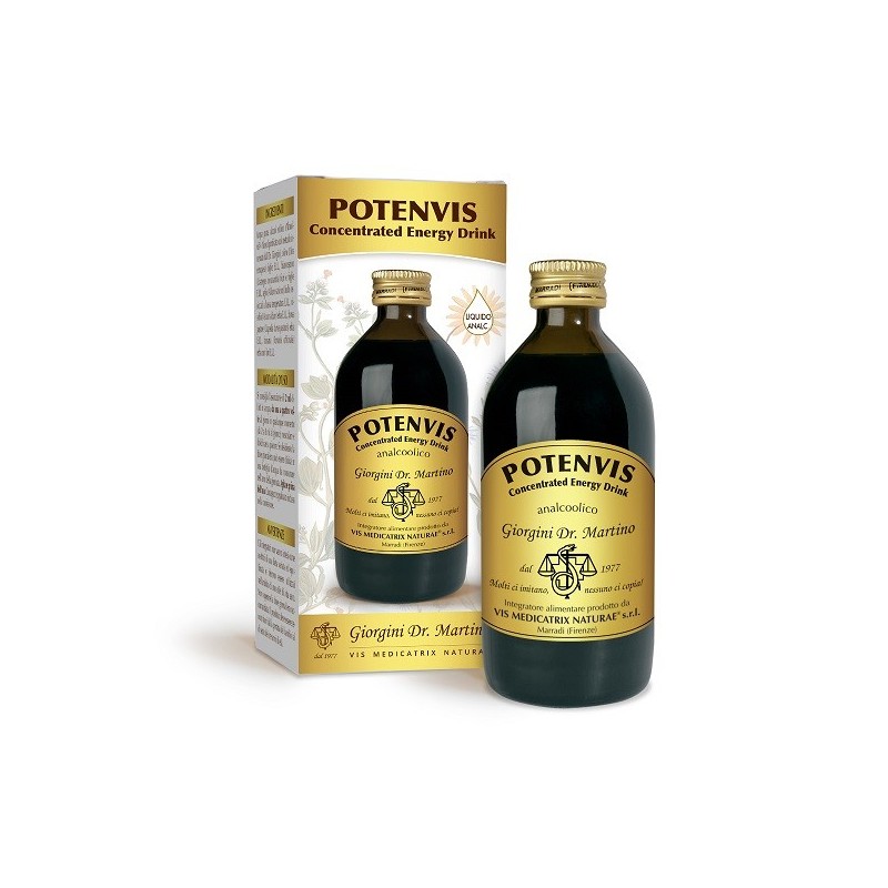 POTENVIS CONCENTRATED ENERGY DRINK ANALCOLICO 200 ML