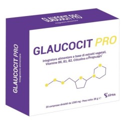 GLAUCOCIT PRO 20 COMPRESSE DIVISIBILI DA 1300 MG