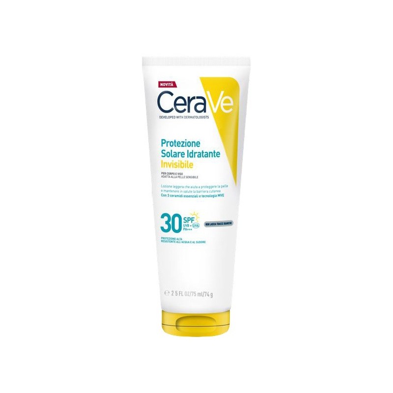 CERAVE PROTEZIONE SOLARE IDRATANTE INVISIBILE SPF30 75 ML