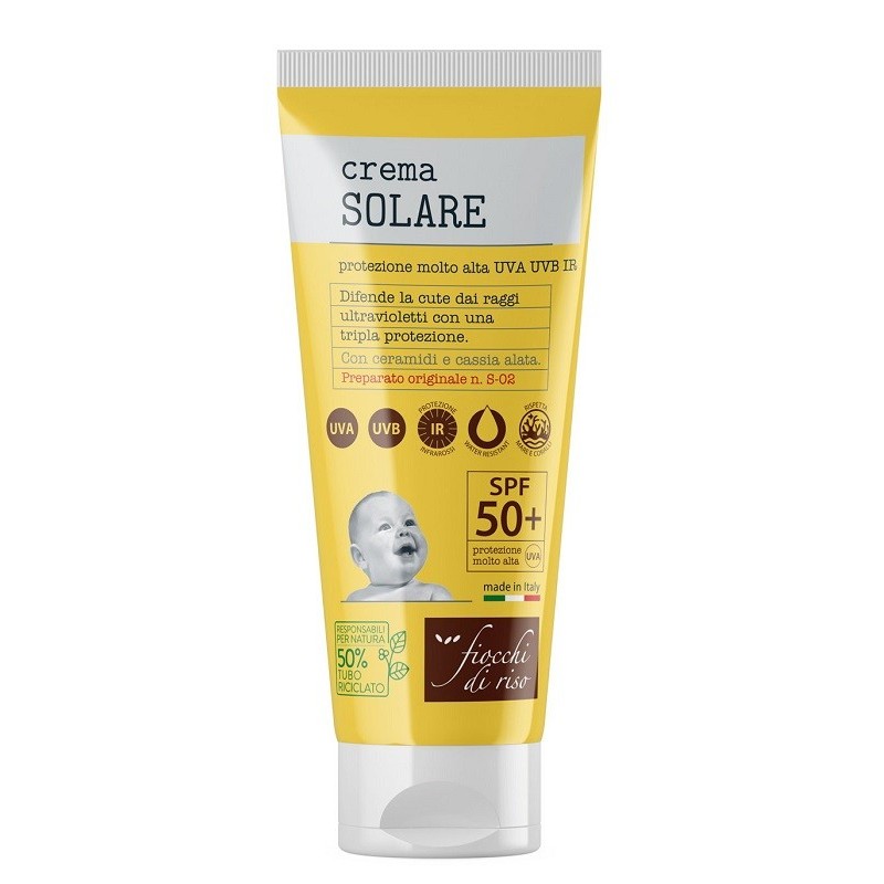 FIOCCHI DI RISO CREMA SOLARE BIMBI SPF50+ 100 ML