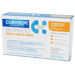 CURASEPT BIOSMALTO DENTI SANI E FORTI TEEN 24 COMPRESSE OROSOLUBILI