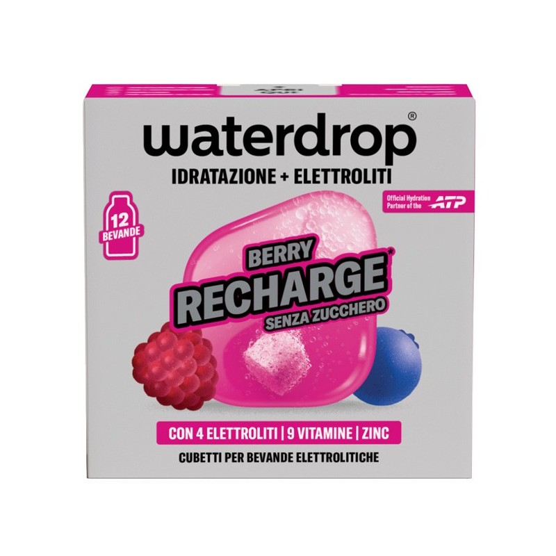 WATERDROP MICROLYTE BERRY 12 CUBETTI WATERDROP MICROLYTE BERRY 12 CUBETTI