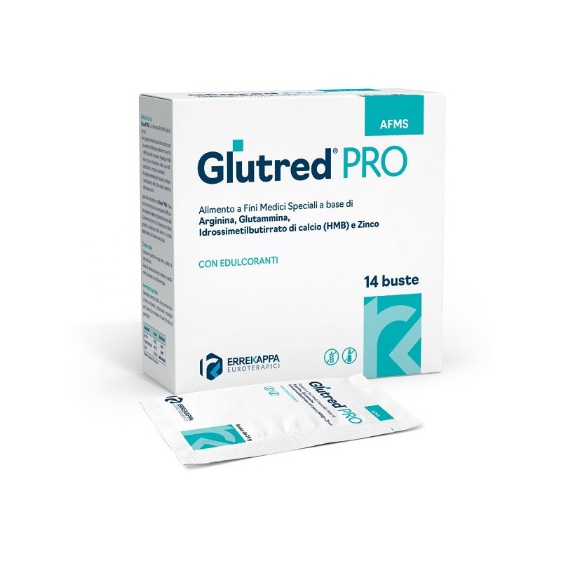 GLUTRED PRO 14 BUSTE DA 24 G CON EDULCORANTI SENZA GLUTINE SENZA LATTOSIO