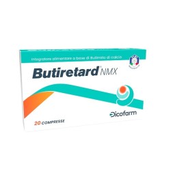 BUTIRETARD NMX 20 COMPRESSE SENZA GLUTINE NATURALMENTE PRIVO DI LATTOSIO