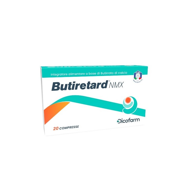 BUTIRETARD NMX 20 COMPRESSE SENZA GLUTINE NATURALMENTE PRIVO DI LATTOSIO