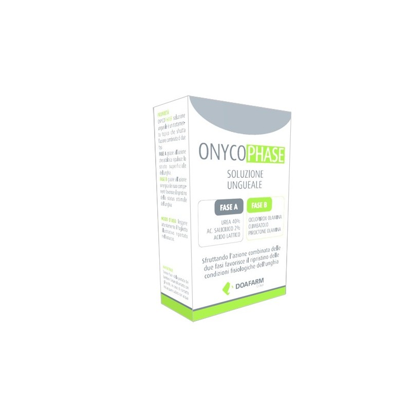 ONYCOPHASE SOLUZIONE UNGUEALE 15 ML + 15 ML ONYCOPHASE SOLUZIONE UNGUEALE 15 ML + 15 ML