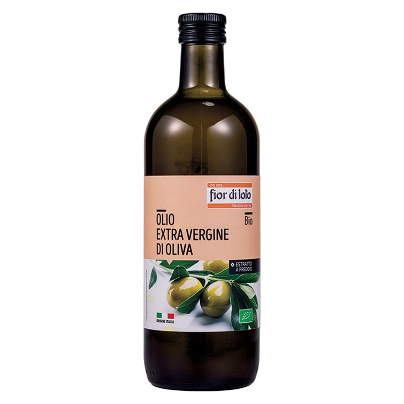 FIOR DI LOTO OLIO EXTRA VERGINE OLIVA BIO 1 LITRO