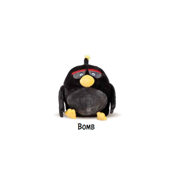 ANGRY BIRDS BOMB PELUCHE RISCALDABILE