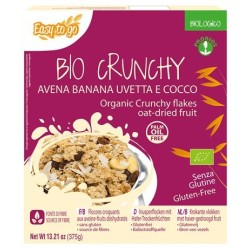 EASY TO GO BIO CRUNCHY AVENA BANANA UVETTA E COCCO 375 G