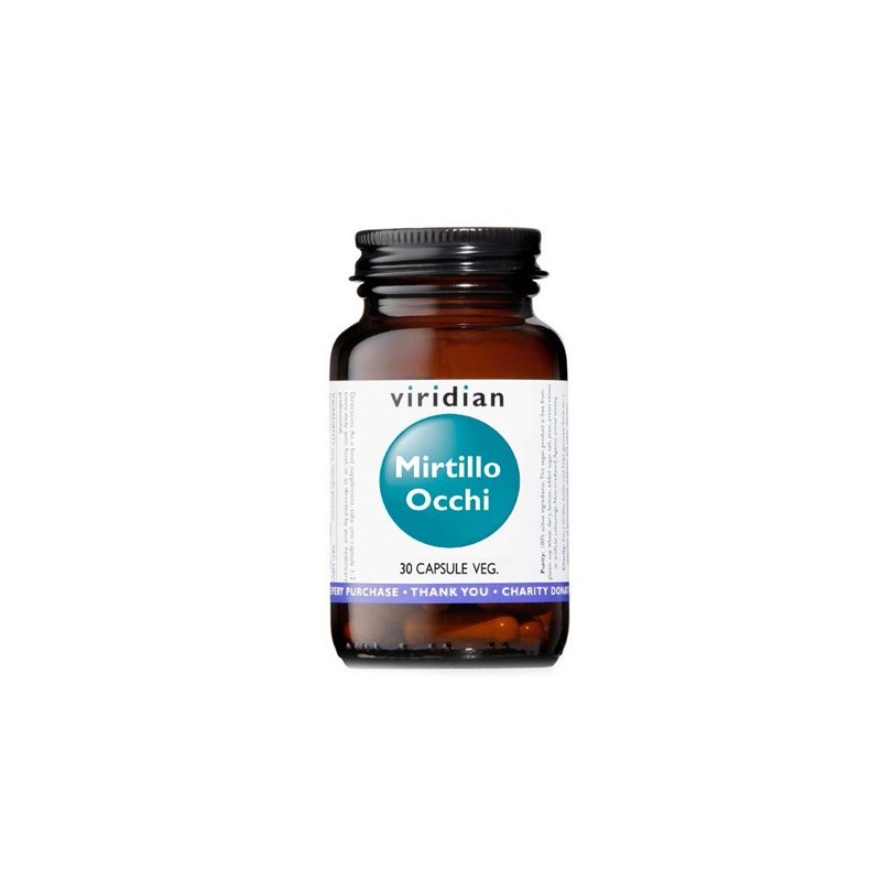VIRIDIAN MIRTILLO OCCHI 30 CAPSULE VIRIDIAN MIRTILLO OCCHI 30 CAPSULE