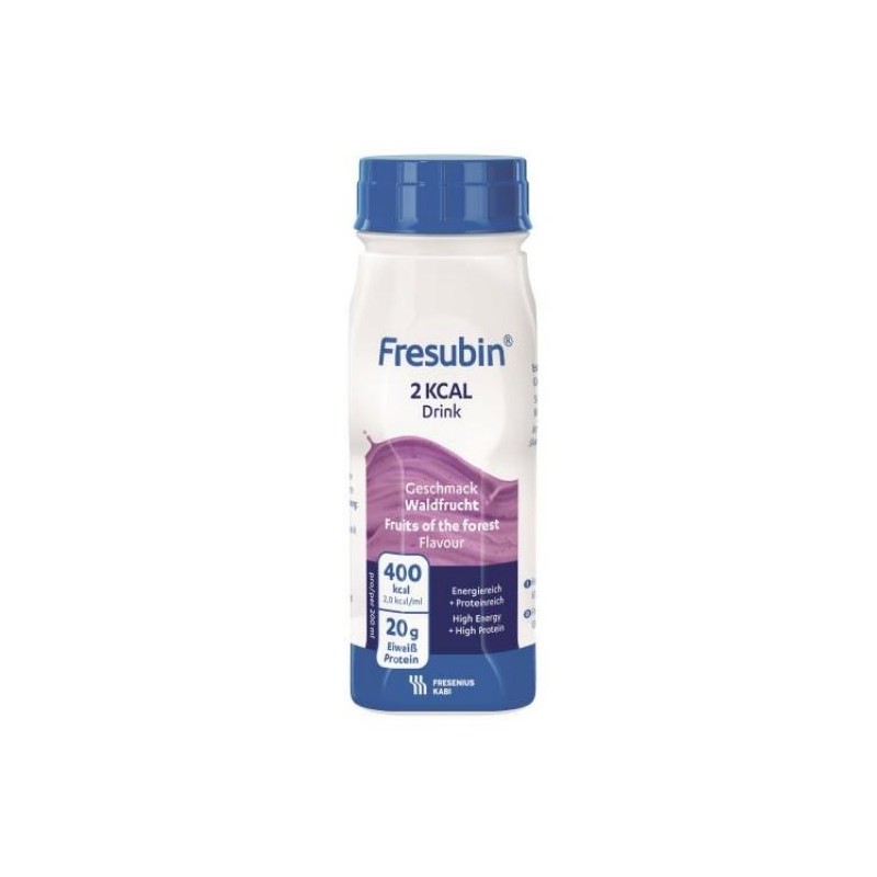 FRESUBIN 2 KCAL DRINK FRUTTI DI BOSCO 4 X 200 ML FRESUBIN 2 KCAL DRINK FRUTTI DI BOSCO 4 X 200 ML