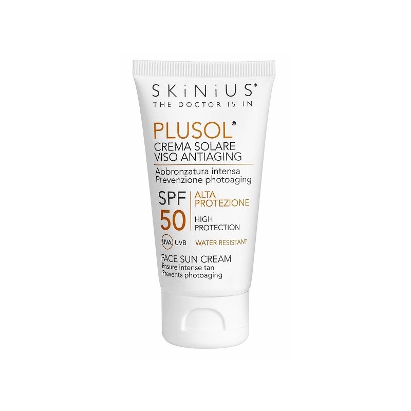 PLUSOL CREMA SOLARE VISO SPF50 50 ML PLUSOL CREMA SOLARE VISO SPF50 50 ML