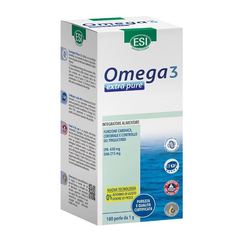 ESI OMEGA 3 EXTRA PURE 120 + 60 PERLE OFFERTA