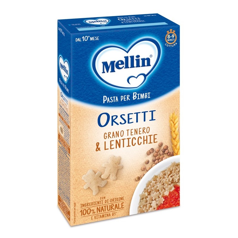 MELLIN ORSETTI CON LENTICCHIE 280 G