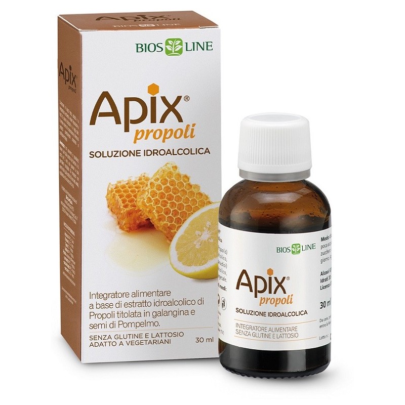 APIX PROPOLI SOLUZIONE IDROALCOLICA 30 ML SENZA GLUTINE E LATTOSIO APIX PROPOLI SOLUZIONE IDROALCOLICA 30 ML SENZA GLUTINE E LATTOSIO