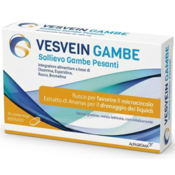 VESVEIN GAMBE SOLLIEVO GAMBE PESANTI 30 COMPRESSE BISTRATO